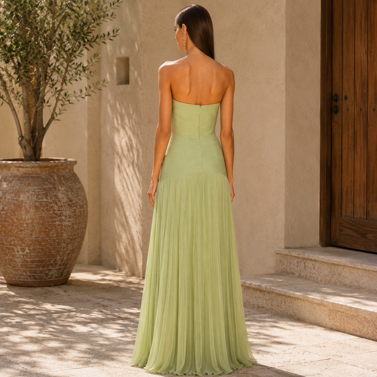 Vestito Almudena™ | Eleganza Sofisticata che Slancia con Delicatezza