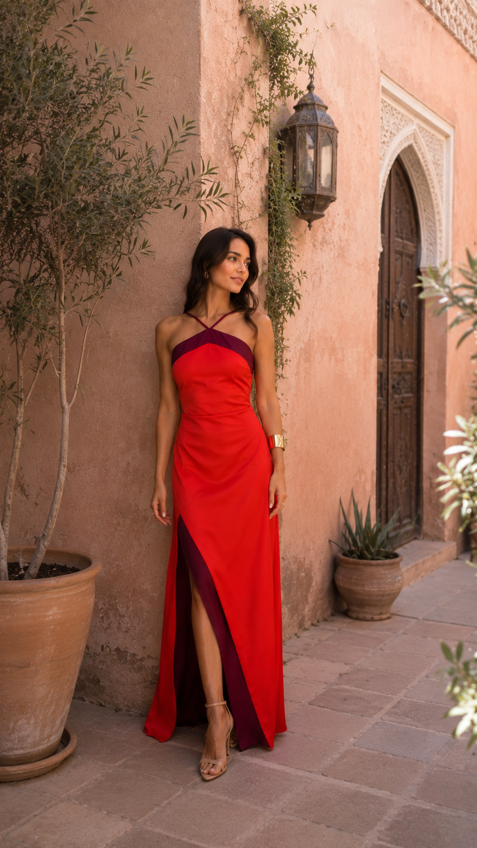 Vestito Oasis in Rosso