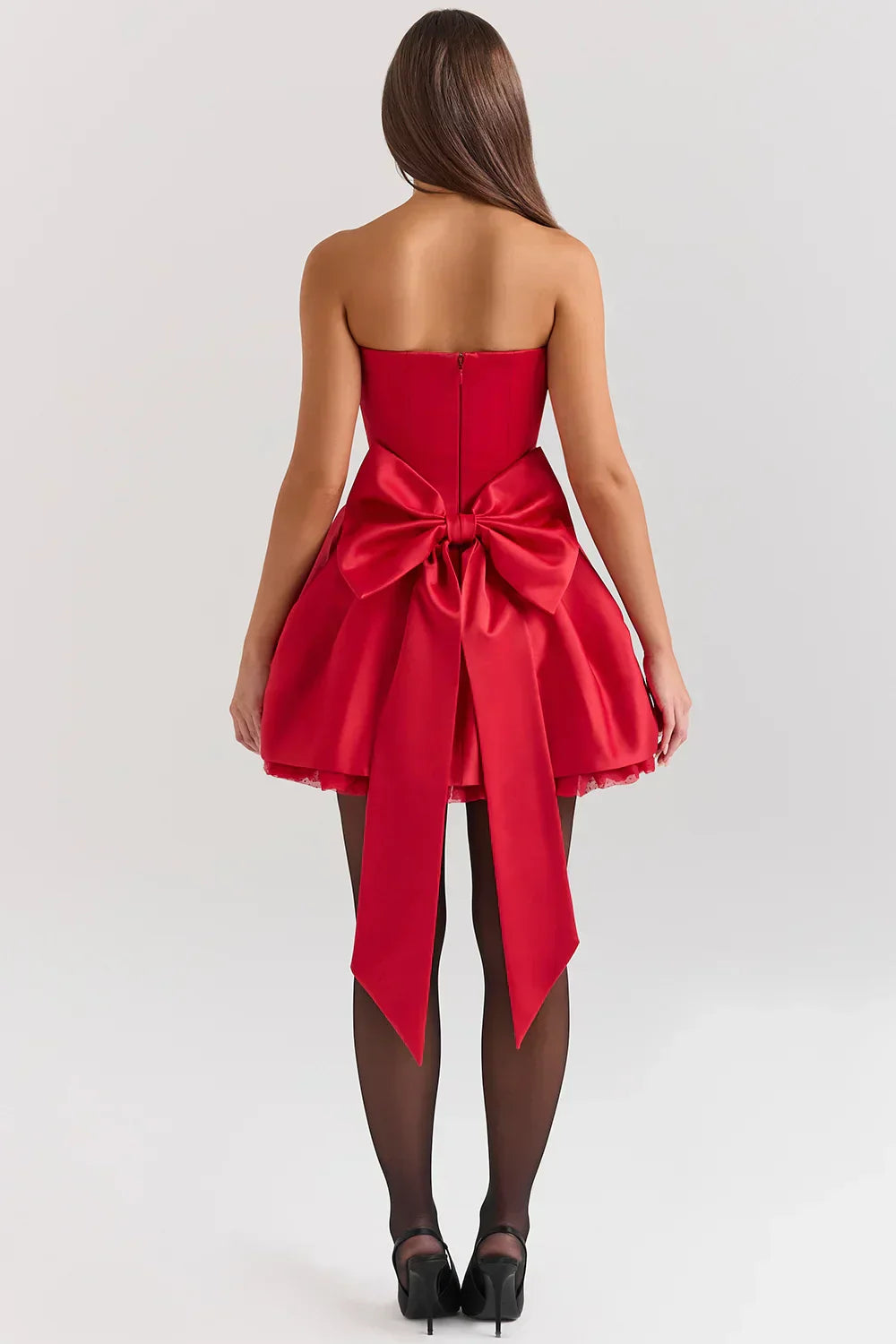 Abito Mini Benedetta Corsetto Senza Spalline