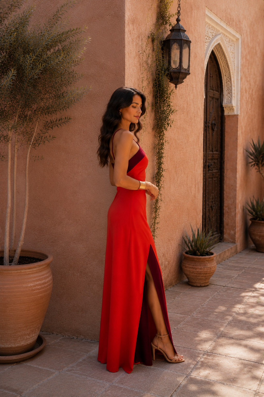 Vestito Oasis in Rosso