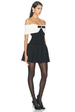 Carica l'immagine nel visualizzatore di Gallery, Abito Mini Solene Off-Shoulder con Fiocco