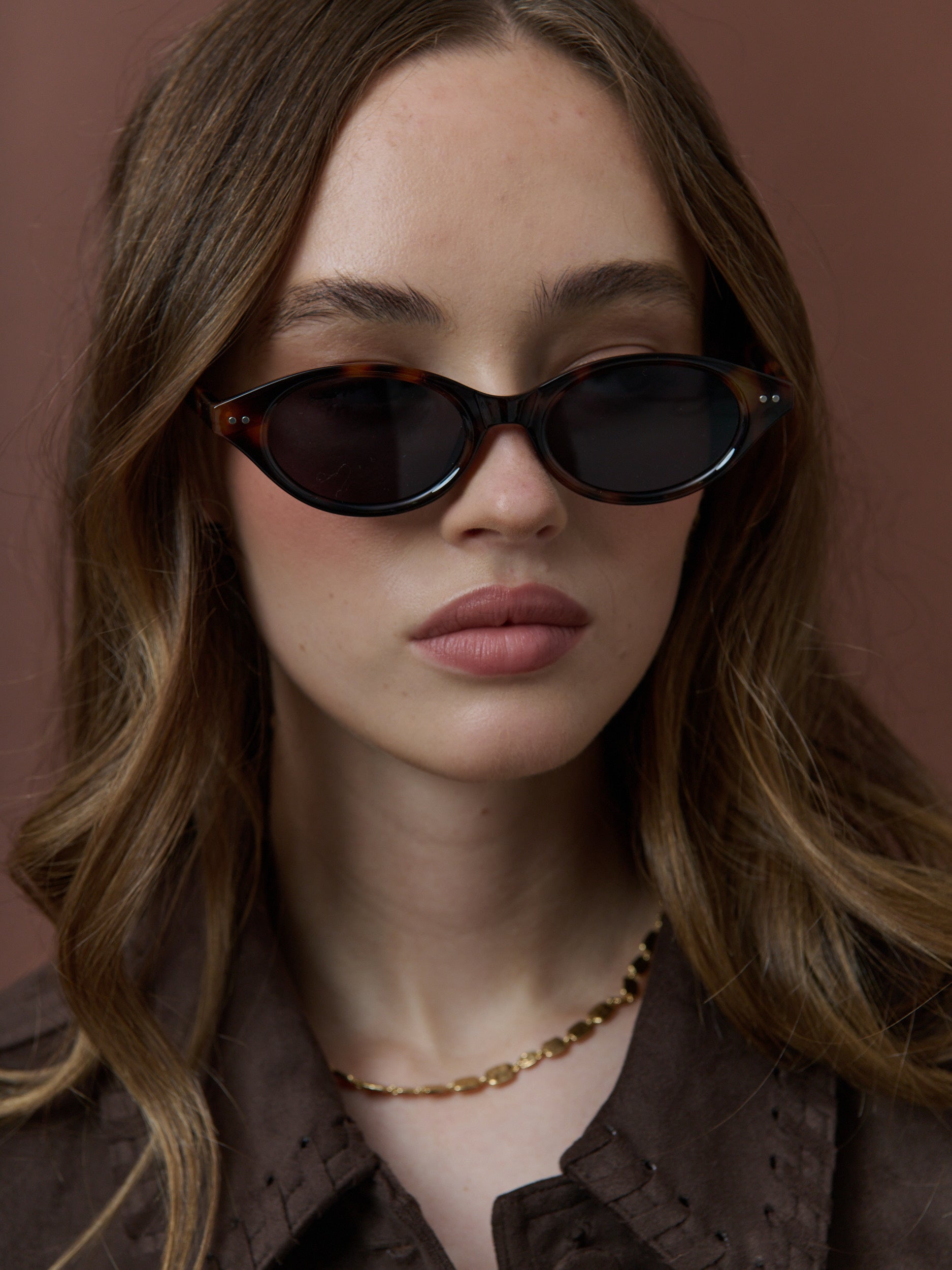 Occhiali da Sole Ovali Sleek Aire