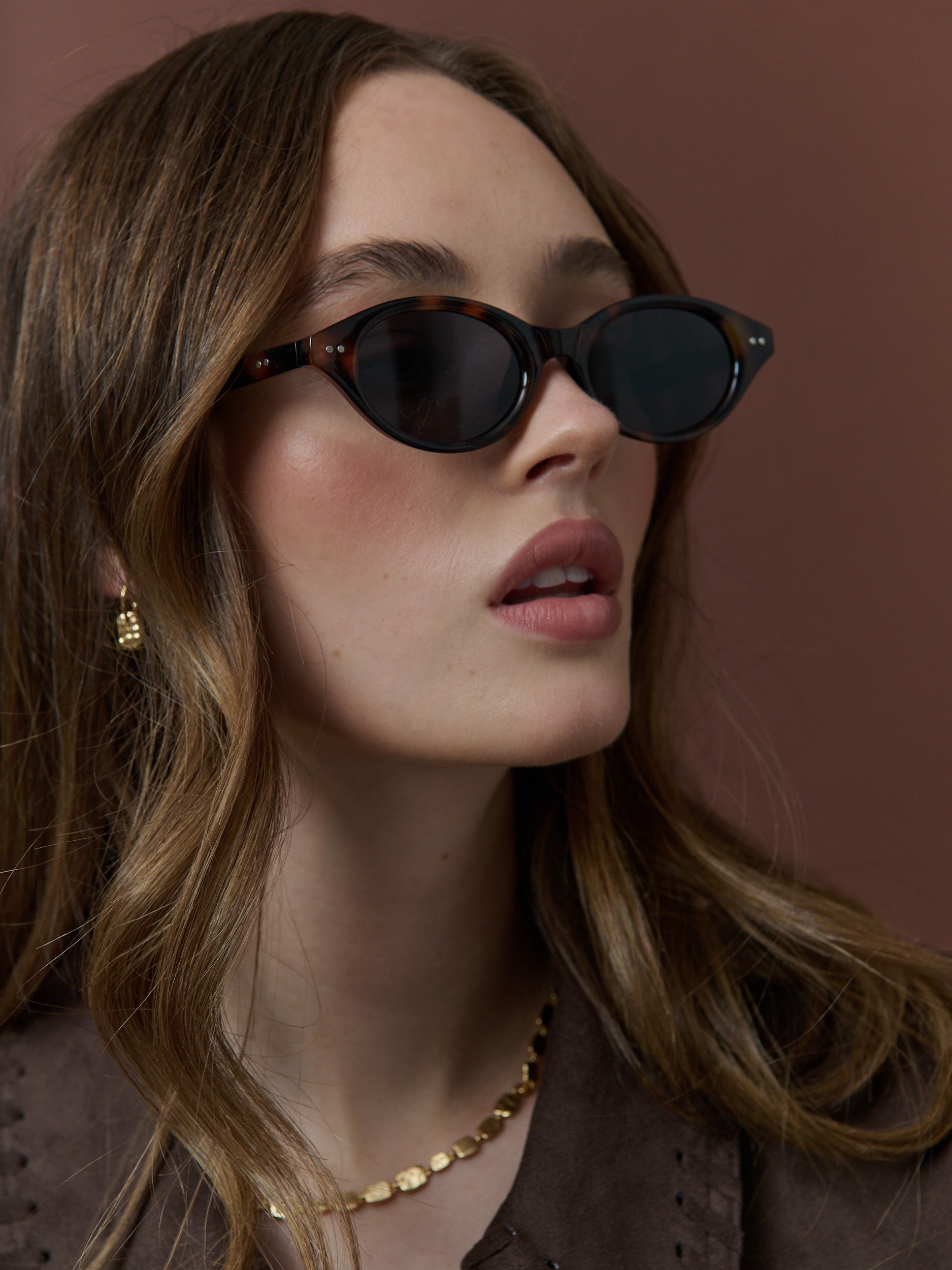 Occhiali da Sole Ovali Sleek Aire