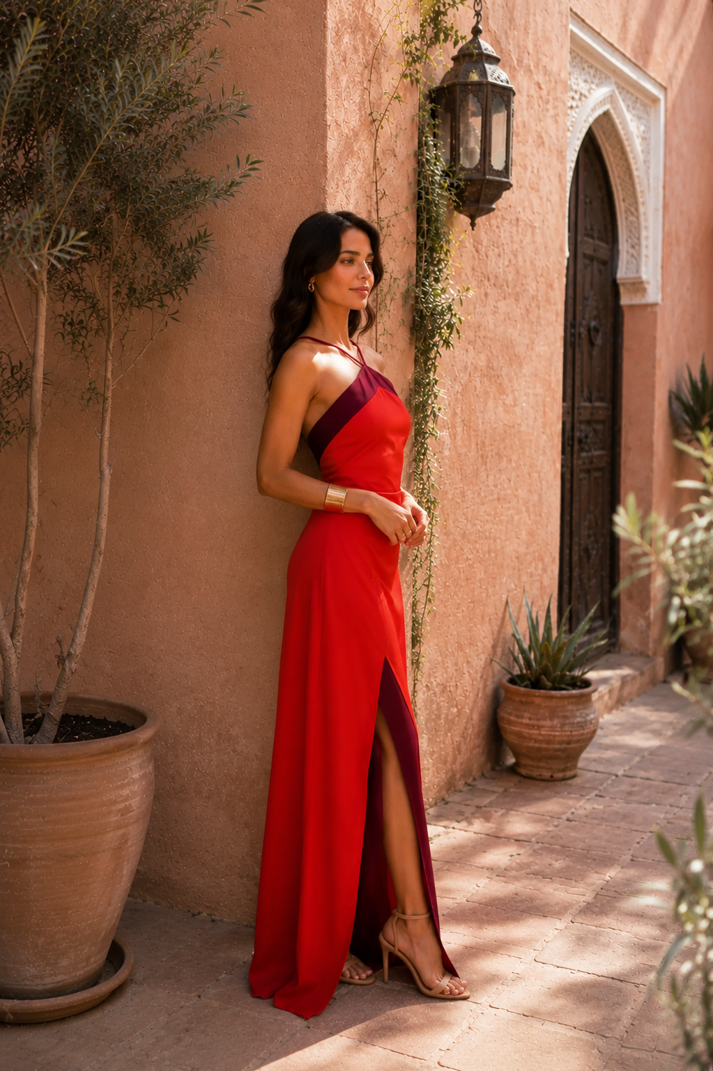 Vestito Oasis in Rosso