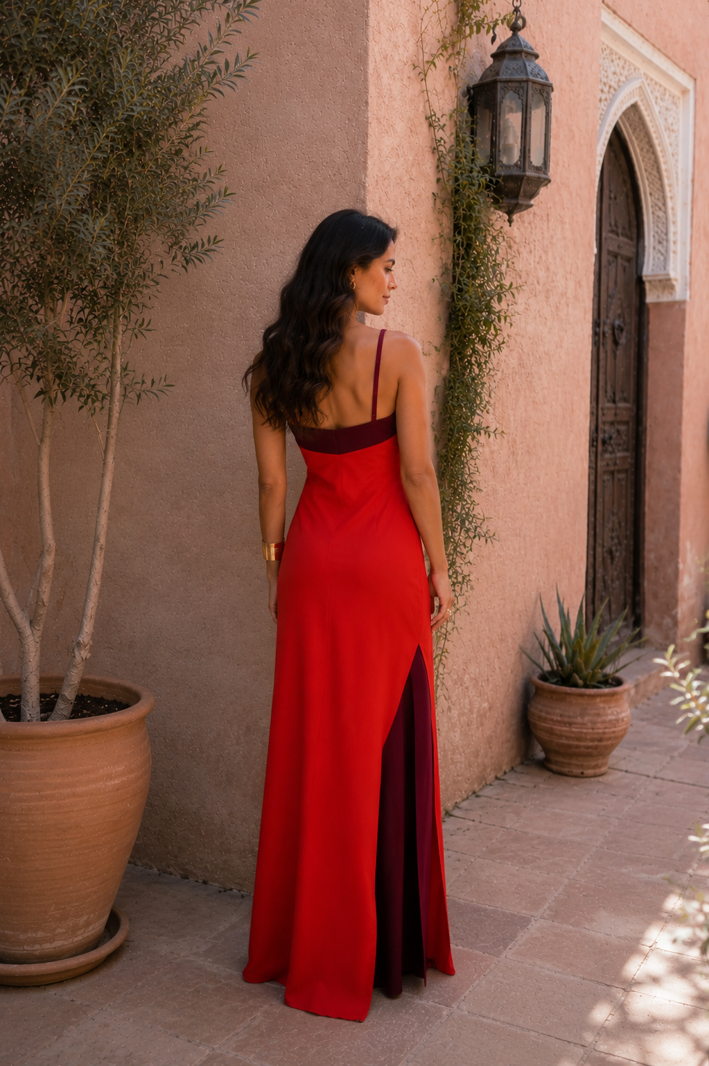 Vestito Oasis in Rosso