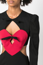 Carica l'immagine nel visualizzatore di Gallery, Abito Mini Magdalena con Cut-out a Cuore
