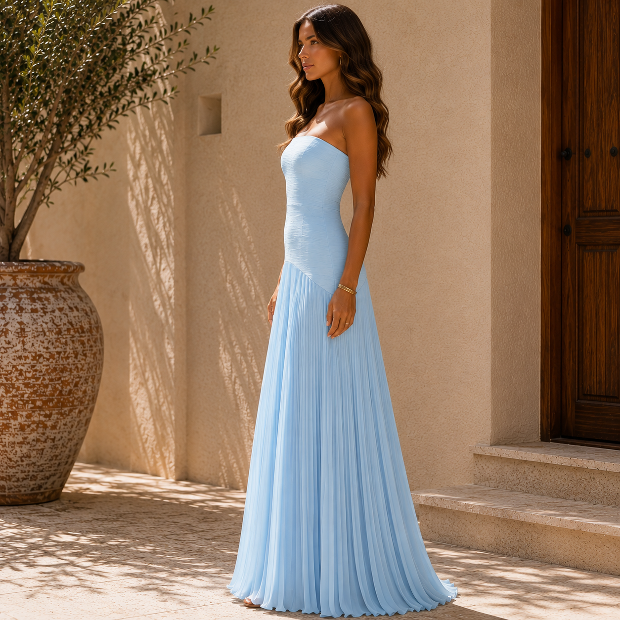 Vestito Almudena™ | Eleganza Sofisticata che Slancia con Delicatezza