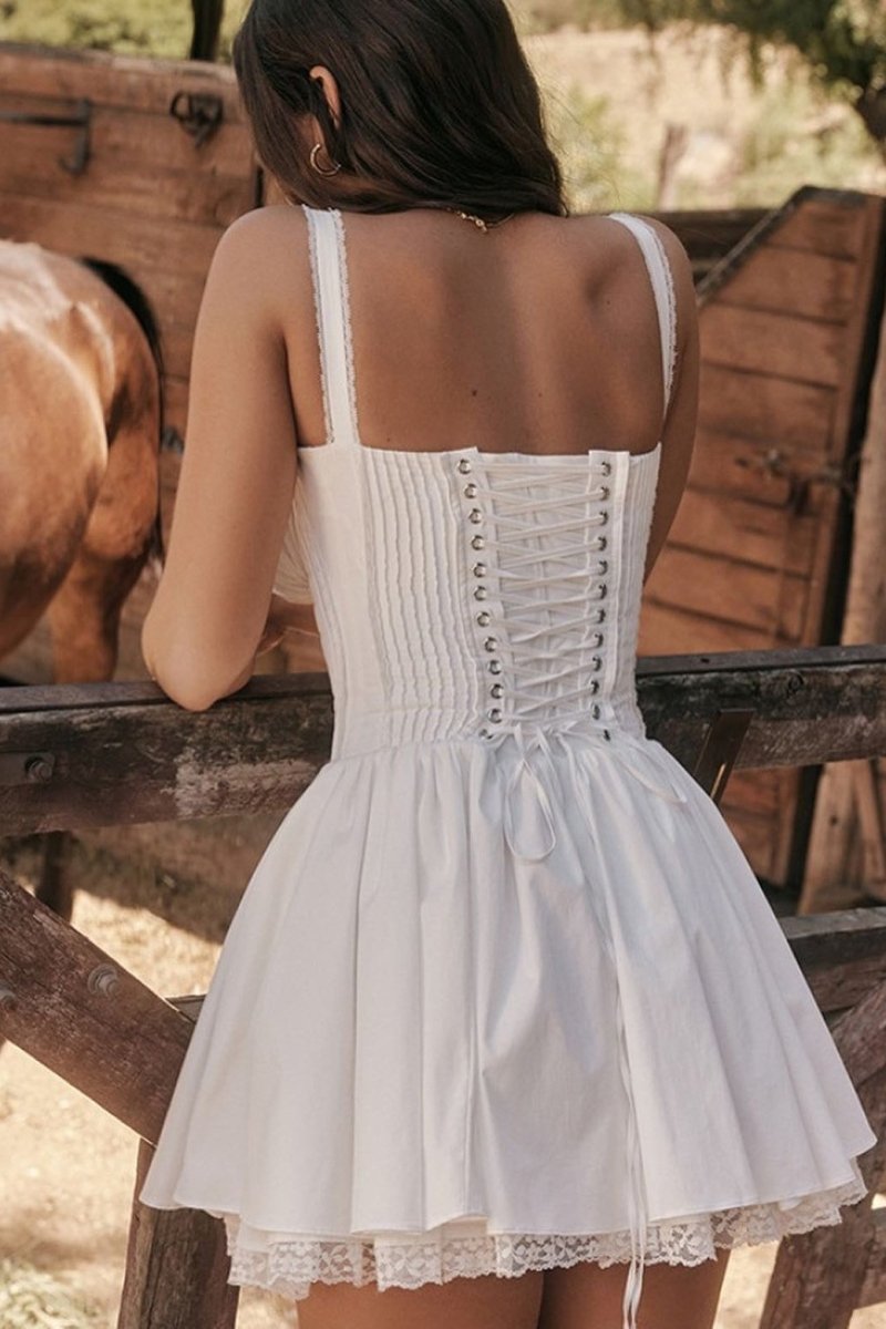 Abito Mini Delfina Stile Corsetto