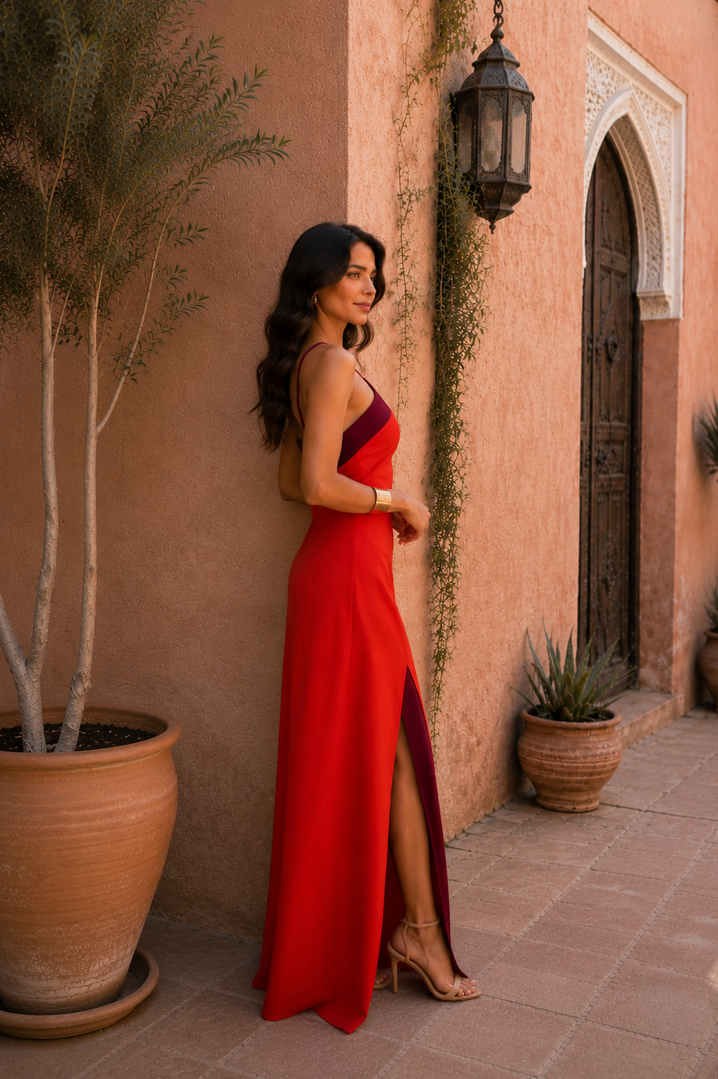 Vestito Oasis in Rosso