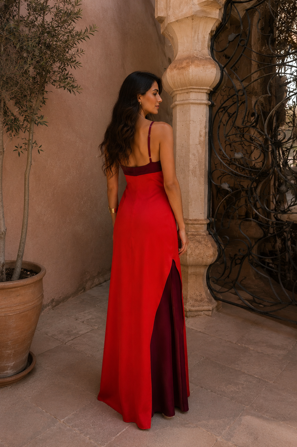 Vestito Oasis in Rosso