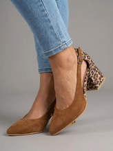 Carica l'immagine nel visualizzatore di Gallery, Venezia Classico – Slingback con Tacco Animalier